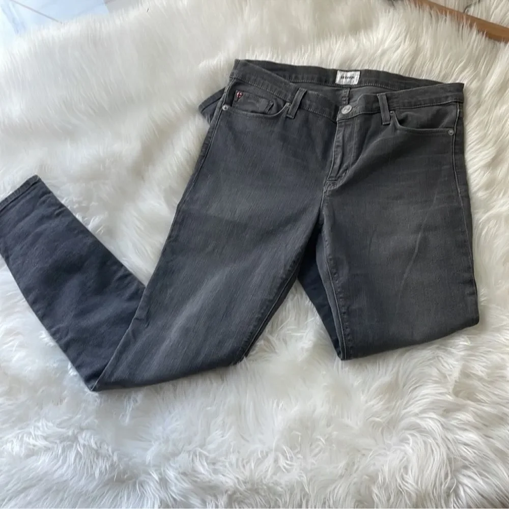 NWT HUDSON Gray Krista Pixie Low-rise Super Skinny Ankle Jean Size 26 - Picture 5 of 9